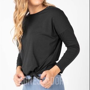 Afternoon Tee L/S Black